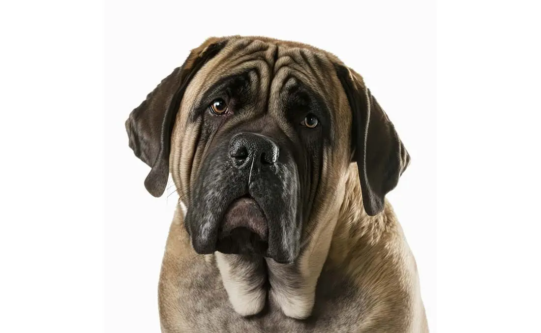 Che tipo di carattere ha il mastino inglese