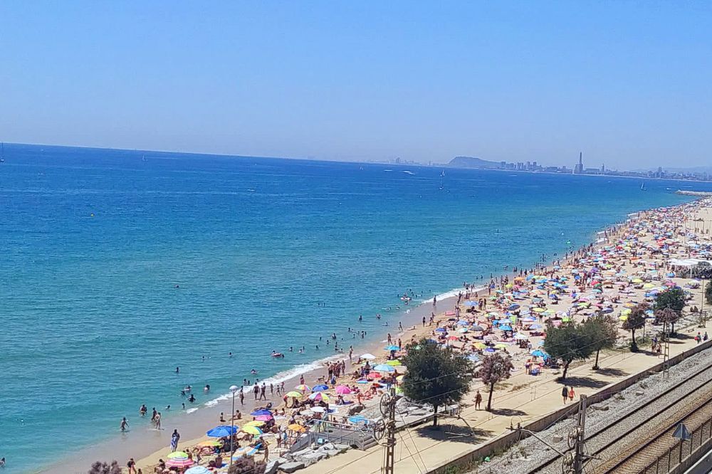 Playa de Ocata en El Masnou