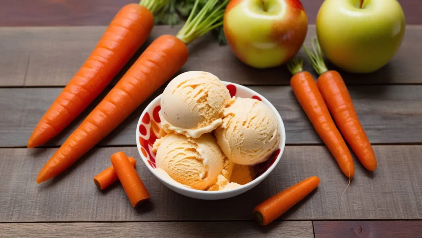 Receta de verano para perros: helado de manzana y zanahoria