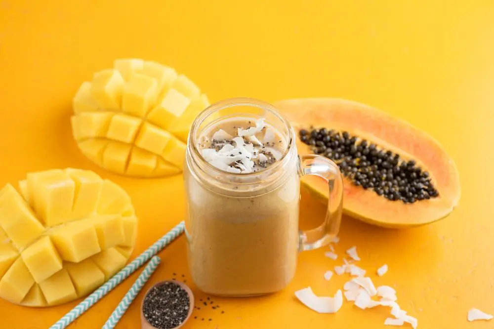 Receta de verano para perros: smoothie de mango y coco