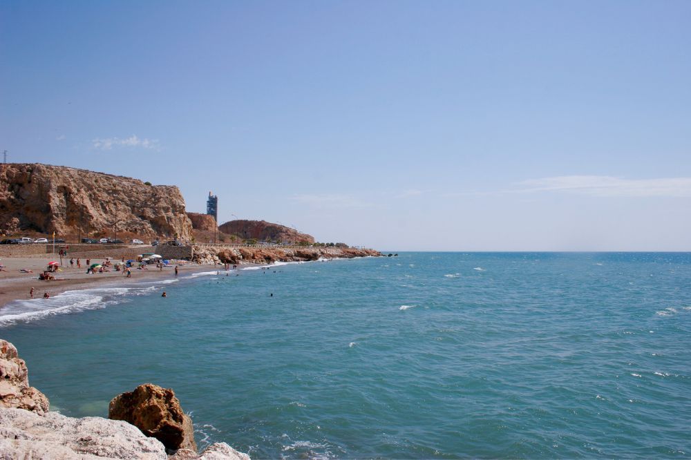 Playa de Benalcan en Málaga.