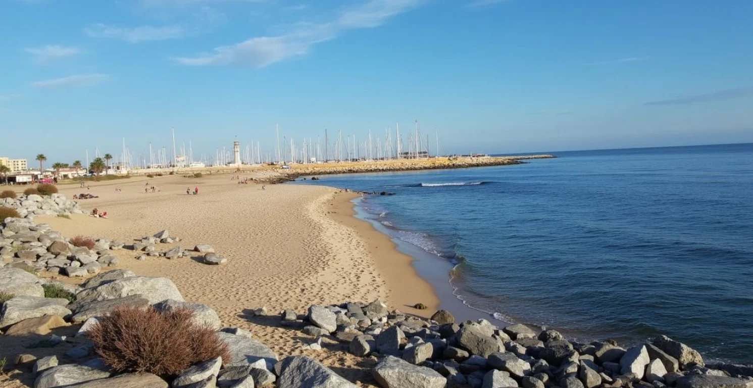 Playa de Ocata en Masnou